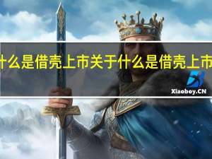 什么是借壳上市 关于什么是借壳上市的介绍