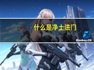 什么是净土法门