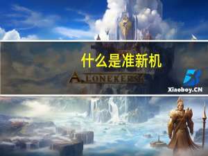 什么是准新机