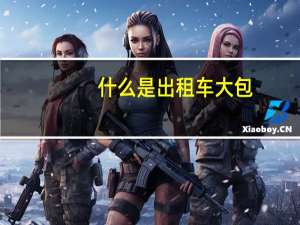 什么是出租车大包