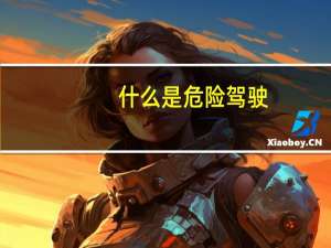 什么是危险驾驶