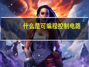 什么是可编程控制电路