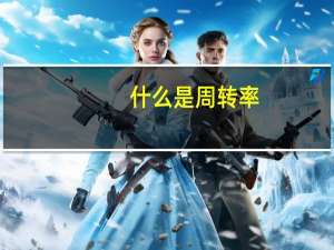 什么是周转率