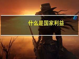 什么是国家利益