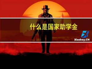 什么是国家助学金