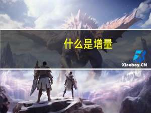什么是增量