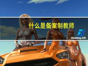 什么是备案制教师