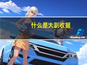 什么是大副收据