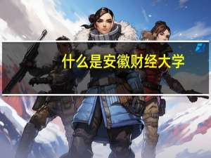 什么是安徽财经大学