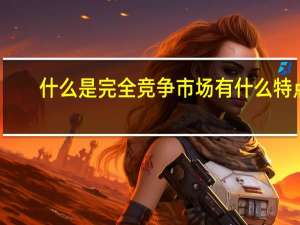 什么是完全竞争市场有什么特点（什么是完全竞争市场）