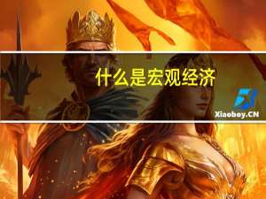 什么是宏观经济