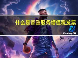 什么是家政服务增值税发票
