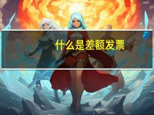 什么是差额发票