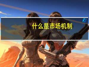 什么是市场机制
