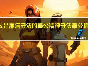 什么是廉洁守法的奉公精神 守法奉公指什么生肖