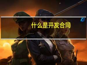 什么是开发合同