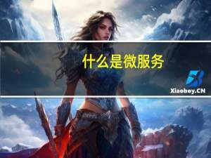 什么是微服务
