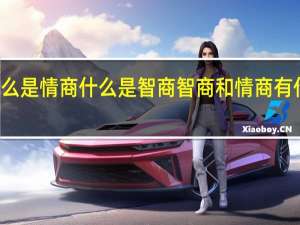 什么是情商什么是智商智商和情商有什么区别（什么是情商什么是智商）