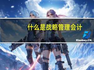 什么是战略管理会计