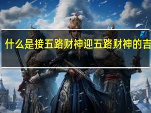 什么是接五路财神 迎五路财神的吉祥话