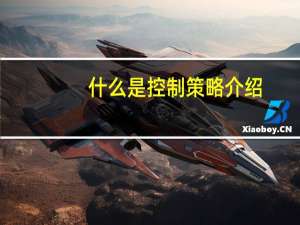 什么是控制策略介绍