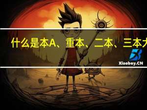 什么是本A、重本、二本、三本大学