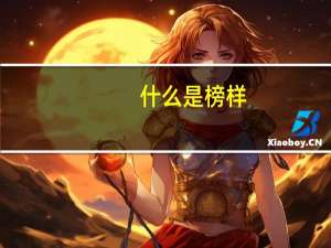 什么是榜样