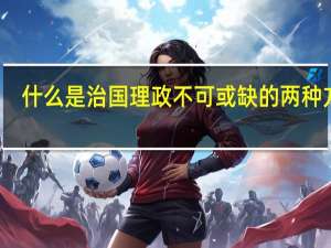 什么是治国理政不可或缺的两种方式