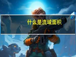 什么是流域面积