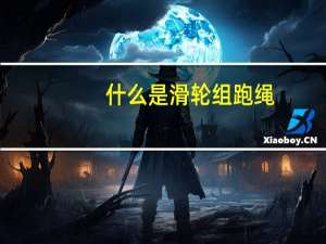 什么是滑轮组跑绳