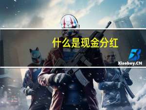 什么是现金分红