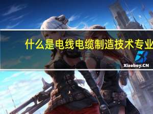 什么是电线电缆制造技术专业