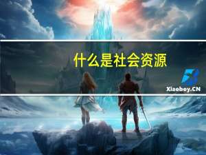 什么是社会资源