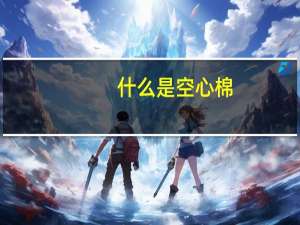 什么是空心棉