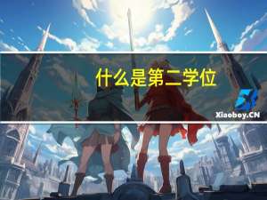 什么是第二学位，第二学位是什么意思