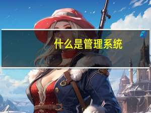 什么是管理系统