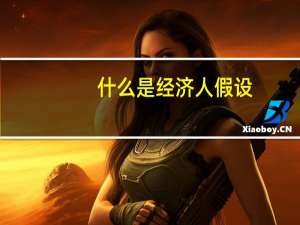 什么是经济人假设