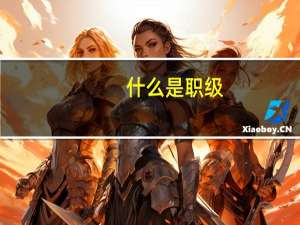 什么是职级