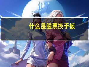 什么是股票换手板
