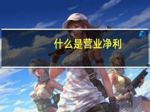 什么是营业净利