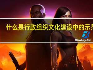 什么是行政组织文化建设中的示范法