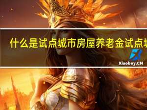 什么是试点城市 房屋养老金试点城市