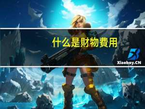 什么是財物費用