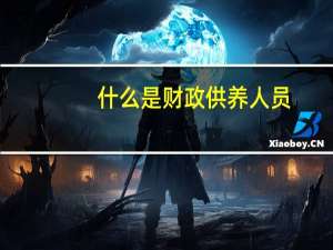什么是财政供养人员