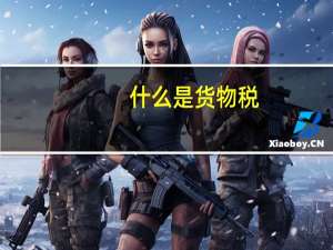 什么是货物税