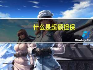 什么是超额担保