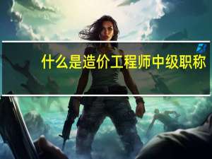 什么是造价工程师中级职称