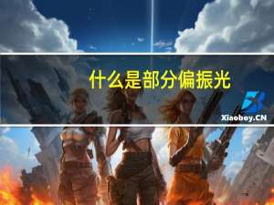什么是部分偏振光