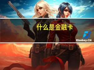 什么是金融卡