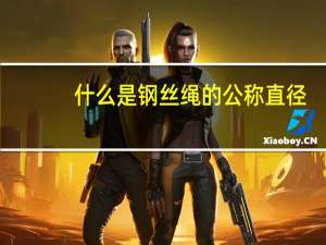 什么是钢丝绳的公称直径